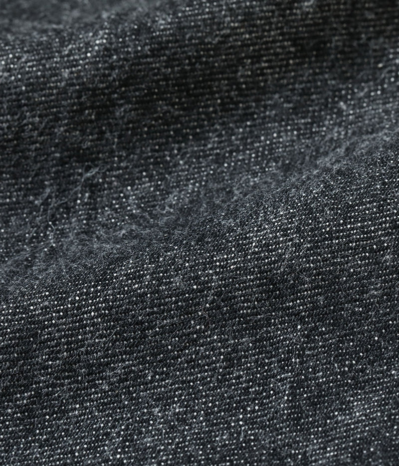 BR43042 / BUZZ RICKSON'S WORLD WAR II BLACK DENIM WAIST OVERALLS