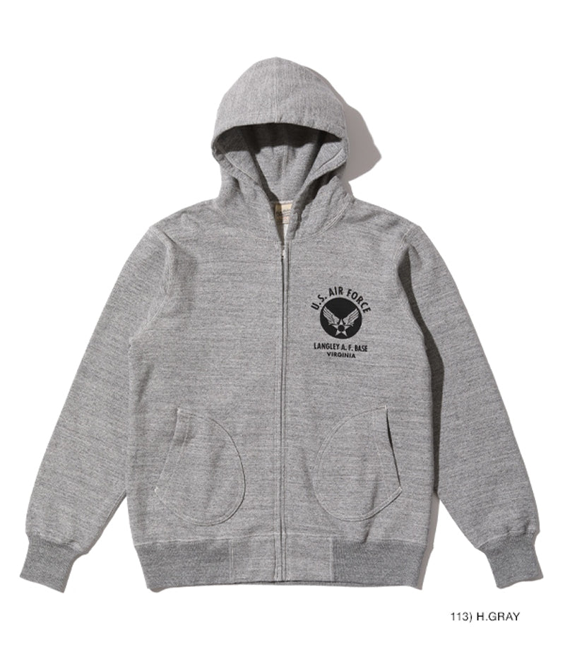 BR65599 / BUZZ RICKSON'S FULL ZIP SWEAT PARKA U.S. AIR FORCE