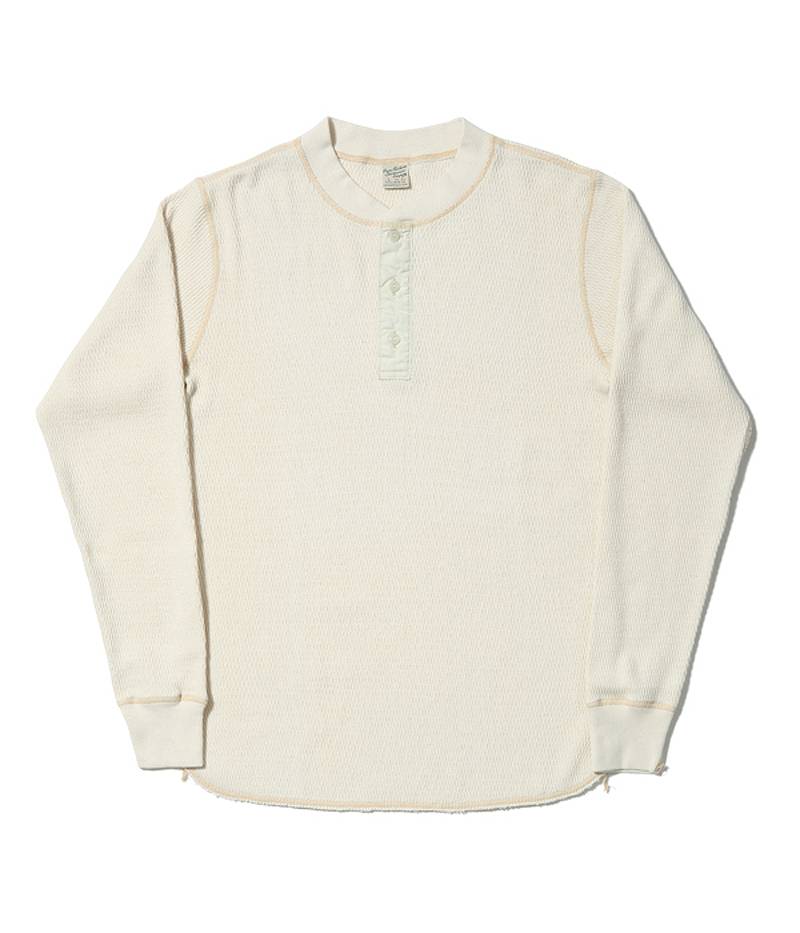 BR68130 / BUZZ RICKSON'S THERMAL HENLEY NECK T-SHIRTS