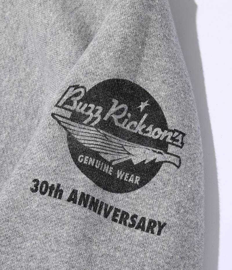 BR69193 / BUZZ RICKSON'S 30th ANNIVERSARY MODEL HORIZONTAL KNITTING HEAVY WEIGHT SWEAT SHIRTS