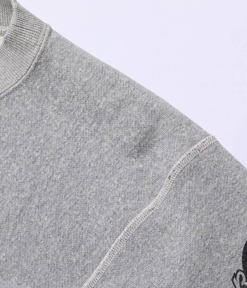 BR69193 / BUZZ RICKSON'S 30th ANNIVERSARY MODEL HORIZONTAL KNITTING HEAVY WEIGHT SWEAT SHIRTS