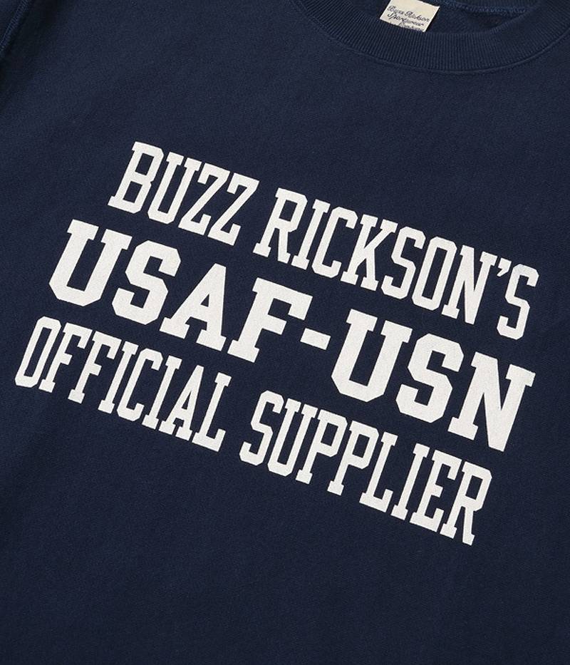 BR69193 / BUZZ RICKSON'S 30th ANNIVERSARY MODEL HORIZONTAL KNITTING HEAVY WEIGHT SWEAT SHIRTS