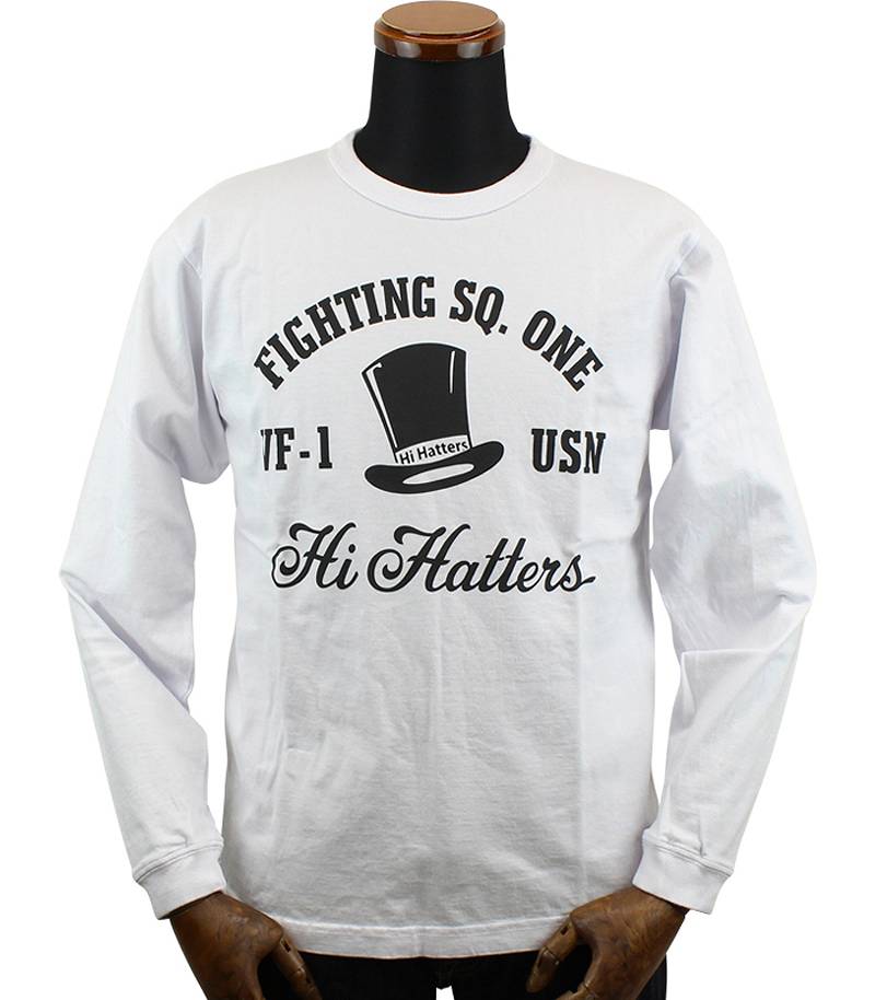 BR69280 / BUZZ RICKSON'S LONG SLEEVE T-SHIRTS "FIGHTING SQ."