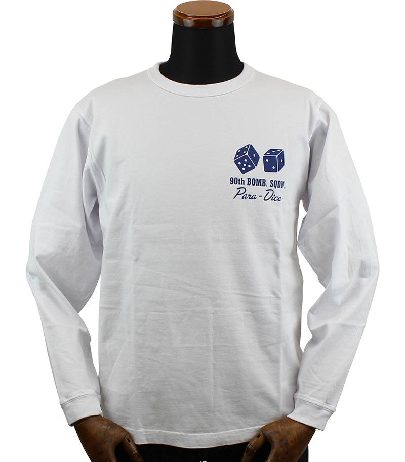 BR69283 / BUZZ RICKSON'S LONG SLEEVE T-SHIRTS "90th BOMB SQDN"