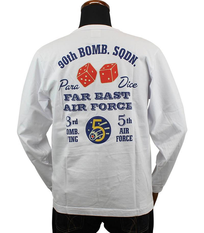 BR69283 / BUZZ RICKSON'S LONG SLEEVE T-SHIRTS "90th BOMB SQDN"