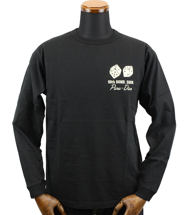 BR69283 / BUZZ RICKSON'S LONG SLEEVE T-SHIRTS "90th BOMB SQDN"