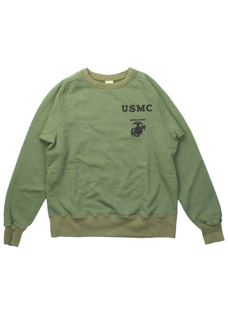 BR69456 / BUZZ RICKSON'S FREEDOM SLEEVE SWEAT SHIRTS "USMC"