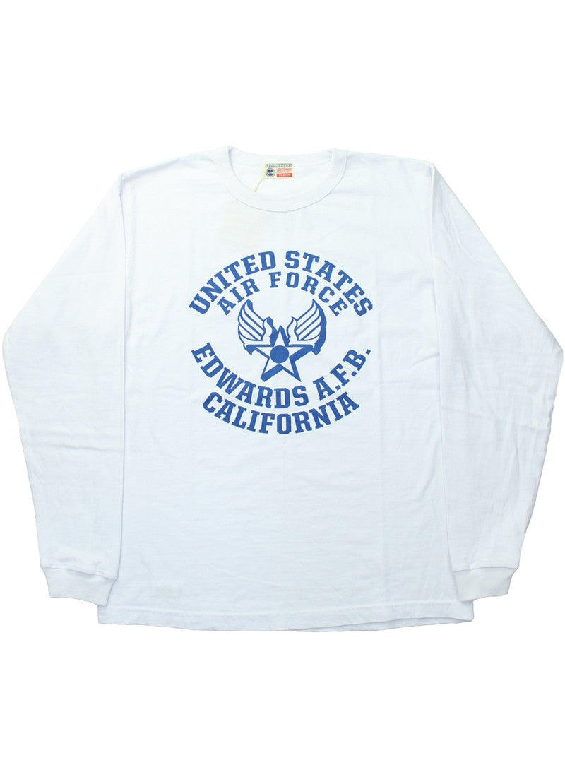 BR69508 / BUZZ RICKSON'S LONG SLEEVE T-SHIRTS "EDWARDS A.F.BASE"