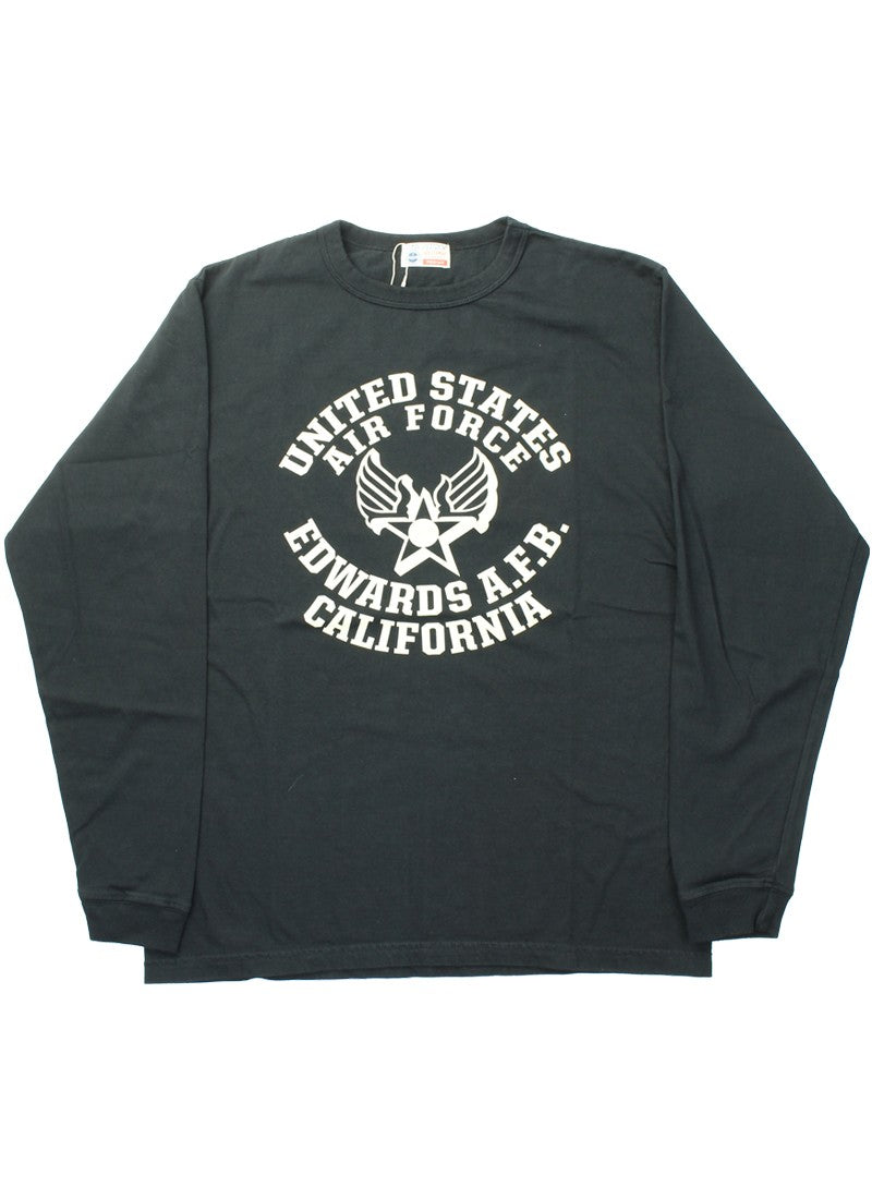 BR69508 / BUZZ RICKSON'S LONG SLEEVE T-SHIRTS "EDWARDS A.F.BASE"