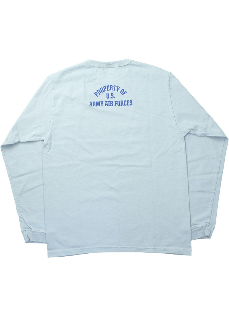 BR69509 / BUZZ RICKSON'S LONG SLEEVE T-SHIRTS "22nd. BOMB.SQDN.CAMP KILMER"