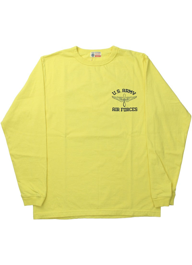 BR69510 / BUZZ RICKSON'S LONG SLEEVE T-SHIRTS "U.S.ARMY AIR FORCES"