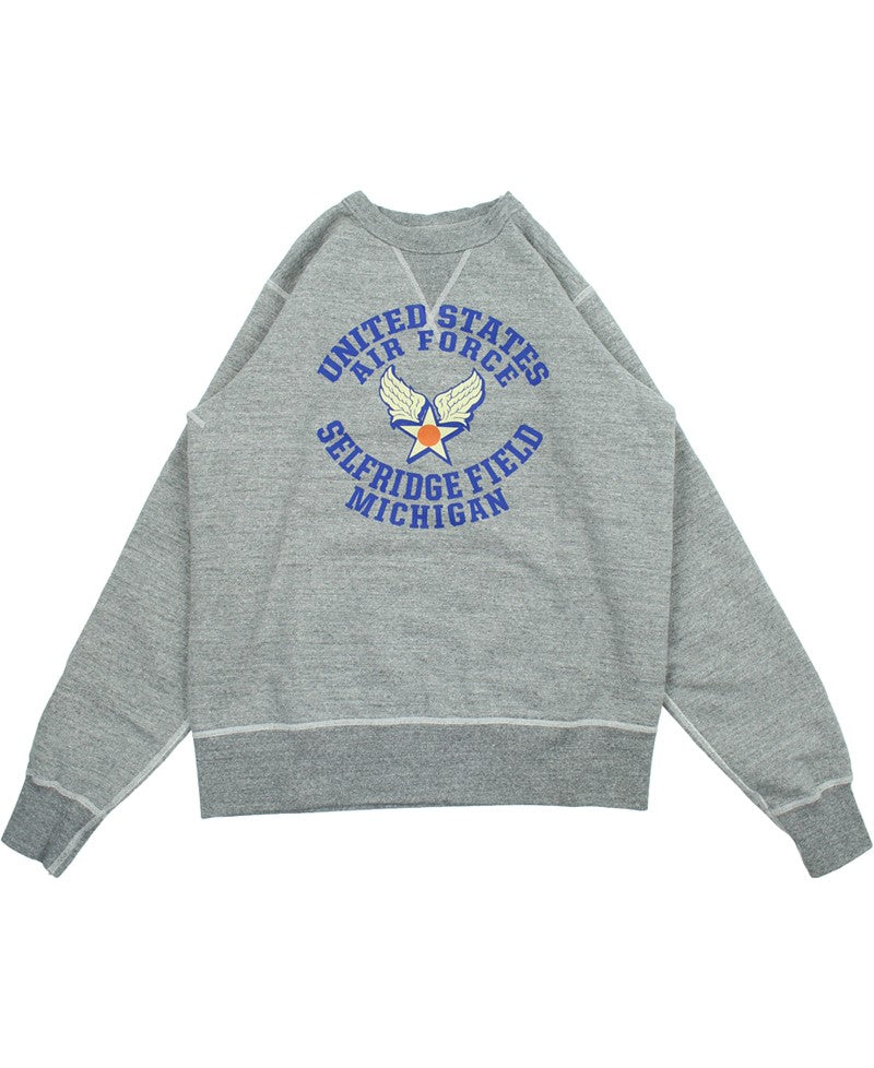 BR69630 / BUZZ RICKSON'S SET-IN CREW NECK SWEAT SHIRTS "USAF. SELFRIDGE FIELD"