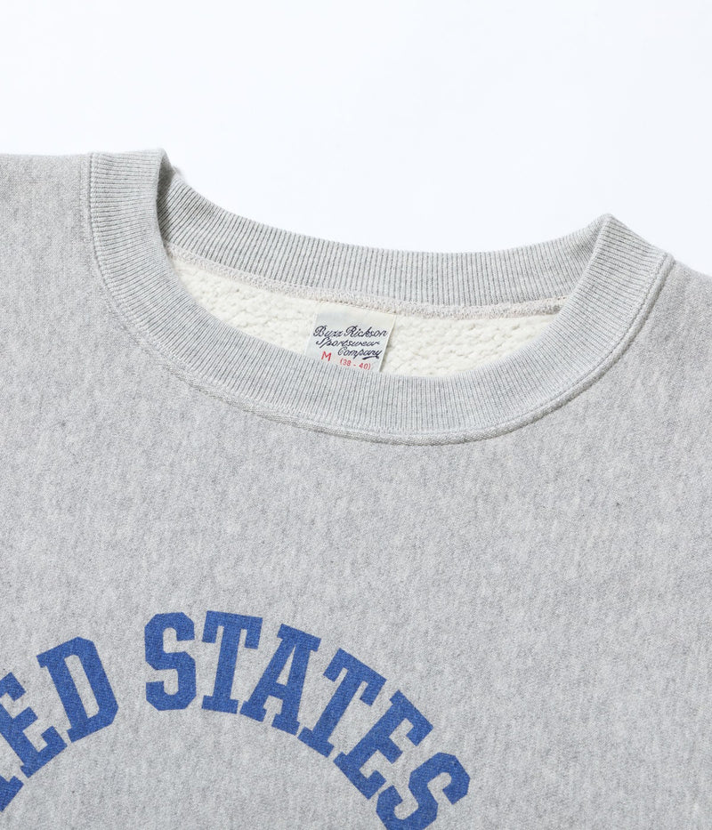 BR69645 / BUZZ RICKSON'S HORIZONTAL KNITTING SWEAT SHIRT “CVA-67 J.F. KENNEDY”