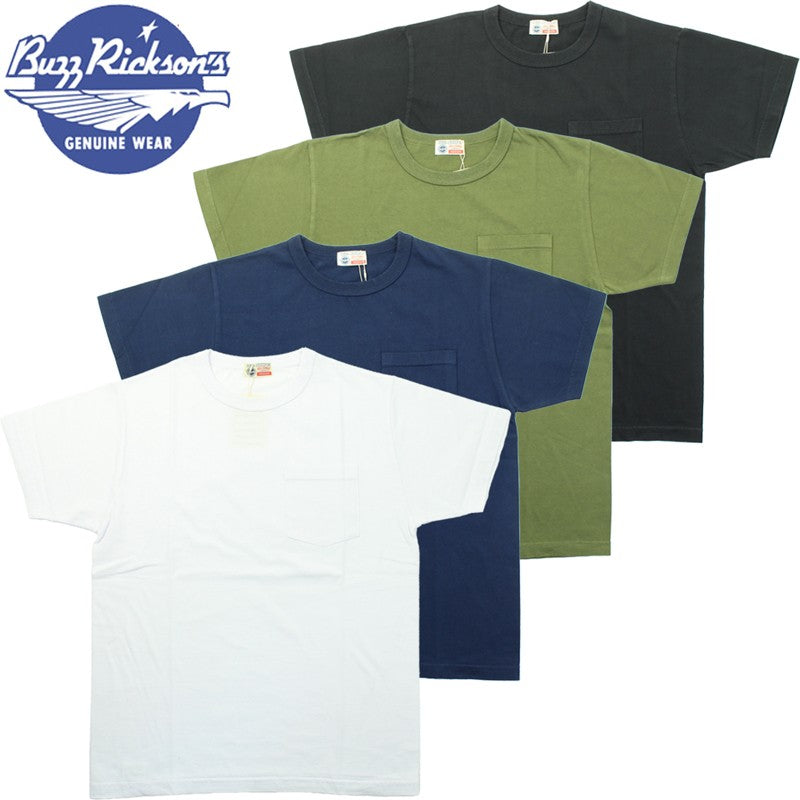 BR78711 / BUZZ RICKSON'S S/S POCKET T-SHIRT