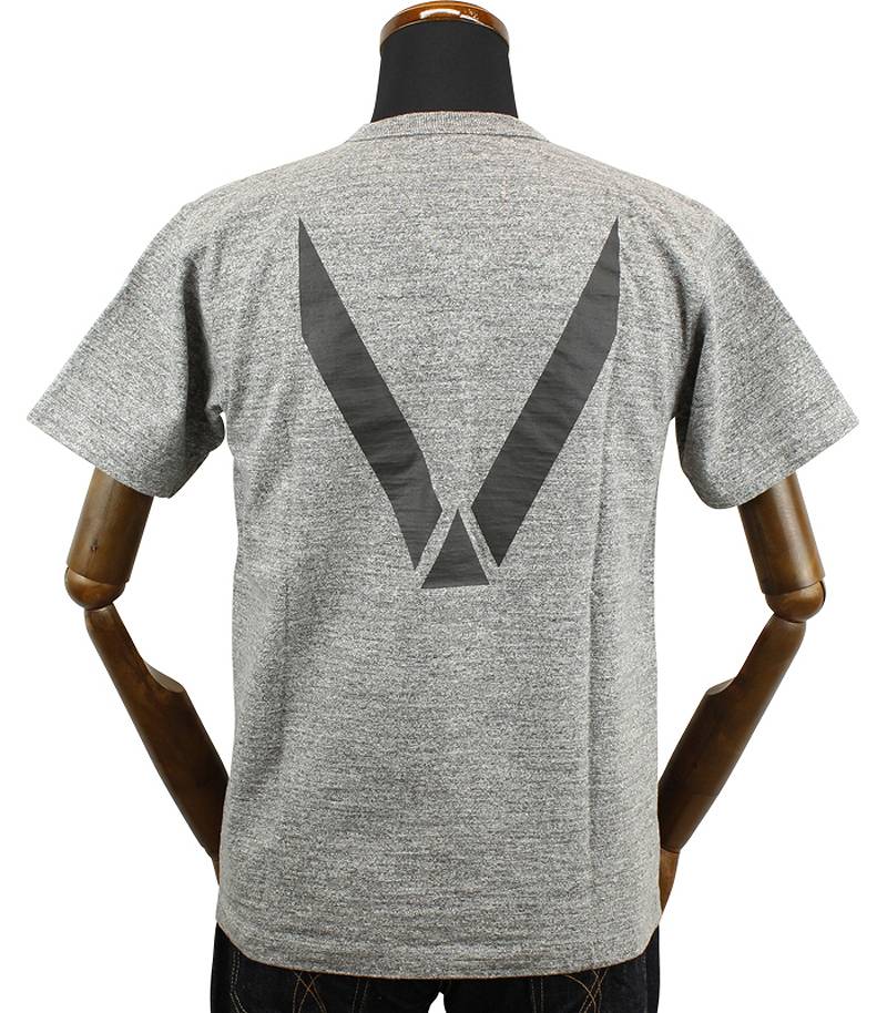 BR79180 / BUZZ RICKSON'S SLUB YARN REFLECTOR PRINT TEE " U.S. AIR FORCE ACADEMY "