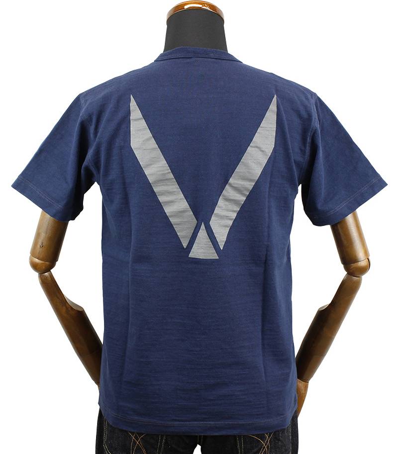BR79180 / BUZZ RICKSON'S SLUB YARN REFLECTOR PRINT TEE " U.S. AIR FORCE ACADEMY "
