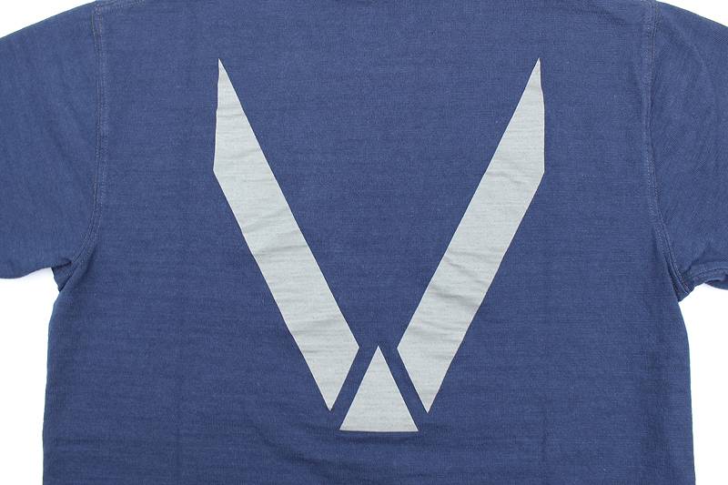 BR79180 / BUZZ RICKSON'S SLUB YARN REFLECTOR PRINT TEE " U.S. AIR FORCE ACADEMY "