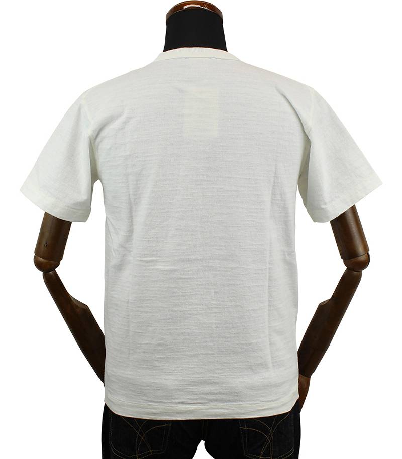 BR79181 / BUZZ RICKSON'S SLUB YARN PRINT TEE " U.S. MILITY ACADEMY