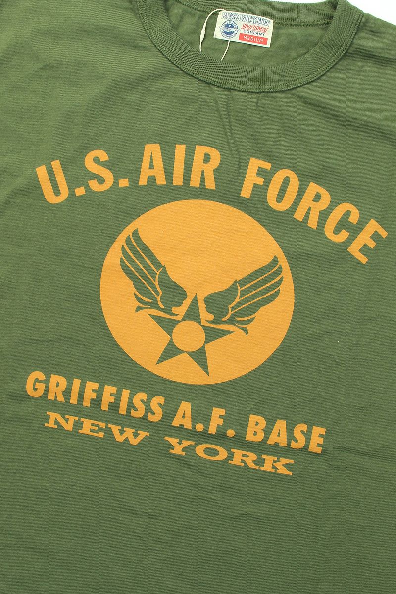 BR79343 / BUZZ RICKSON'S S/S MILITARY TEE "U.S. AIR FORCE"
