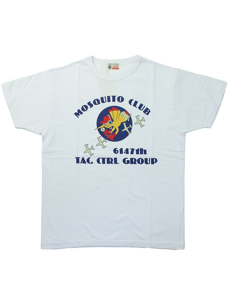 BR79345 / BUZZ RICKSON'S S/S MILITARY TEE "MOSQUITO CLUB"