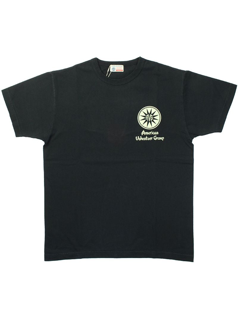 BR79346 / BUZZ RICKSON'S S/S MILITARY TEE "375th BOMB. SQ."