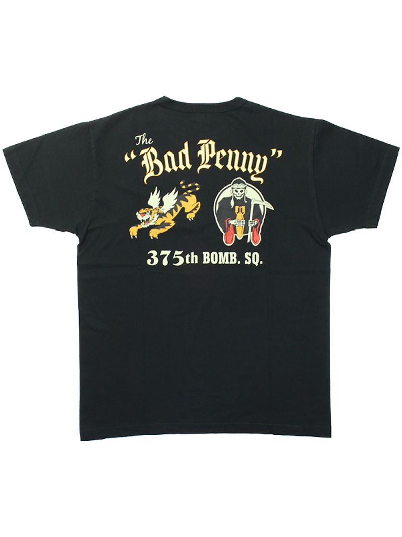 BR79346 / BUZZ RICKSON'S S/S MILITARY TEE "375th BOMB. SQ."