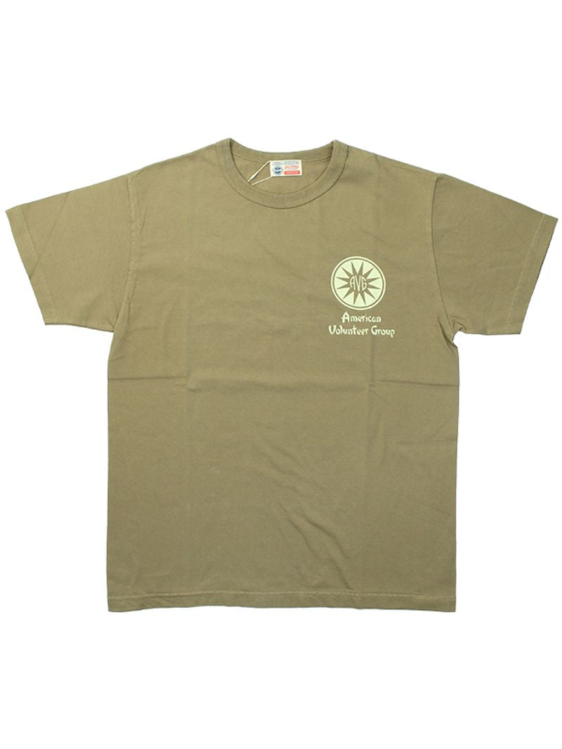 BR79346 / BUZZ RICKSON'S S/S MILITARY TEE "375th BOMB. SQ."