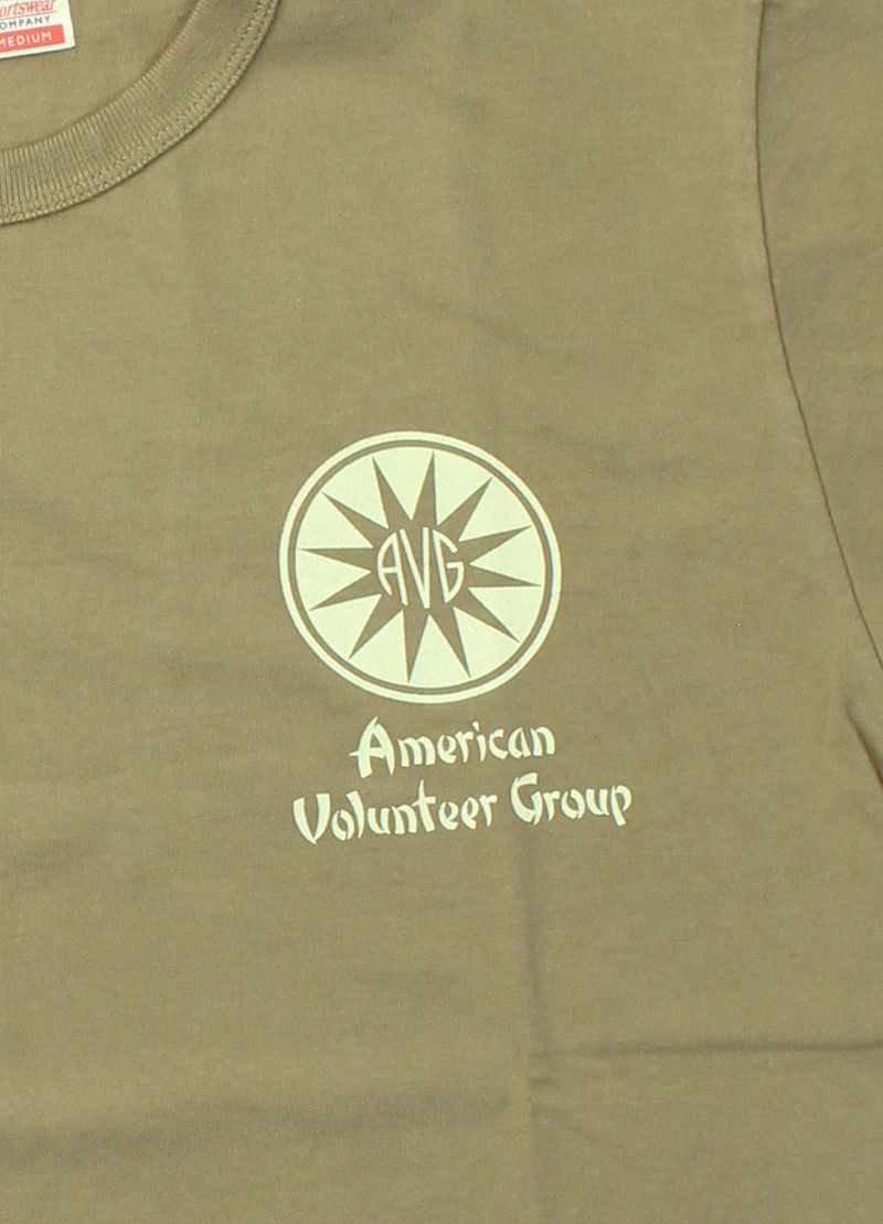 BR79346 / BUZZ RICKSON'S S/S MILITARY TEE "375th BOMB. SQ."