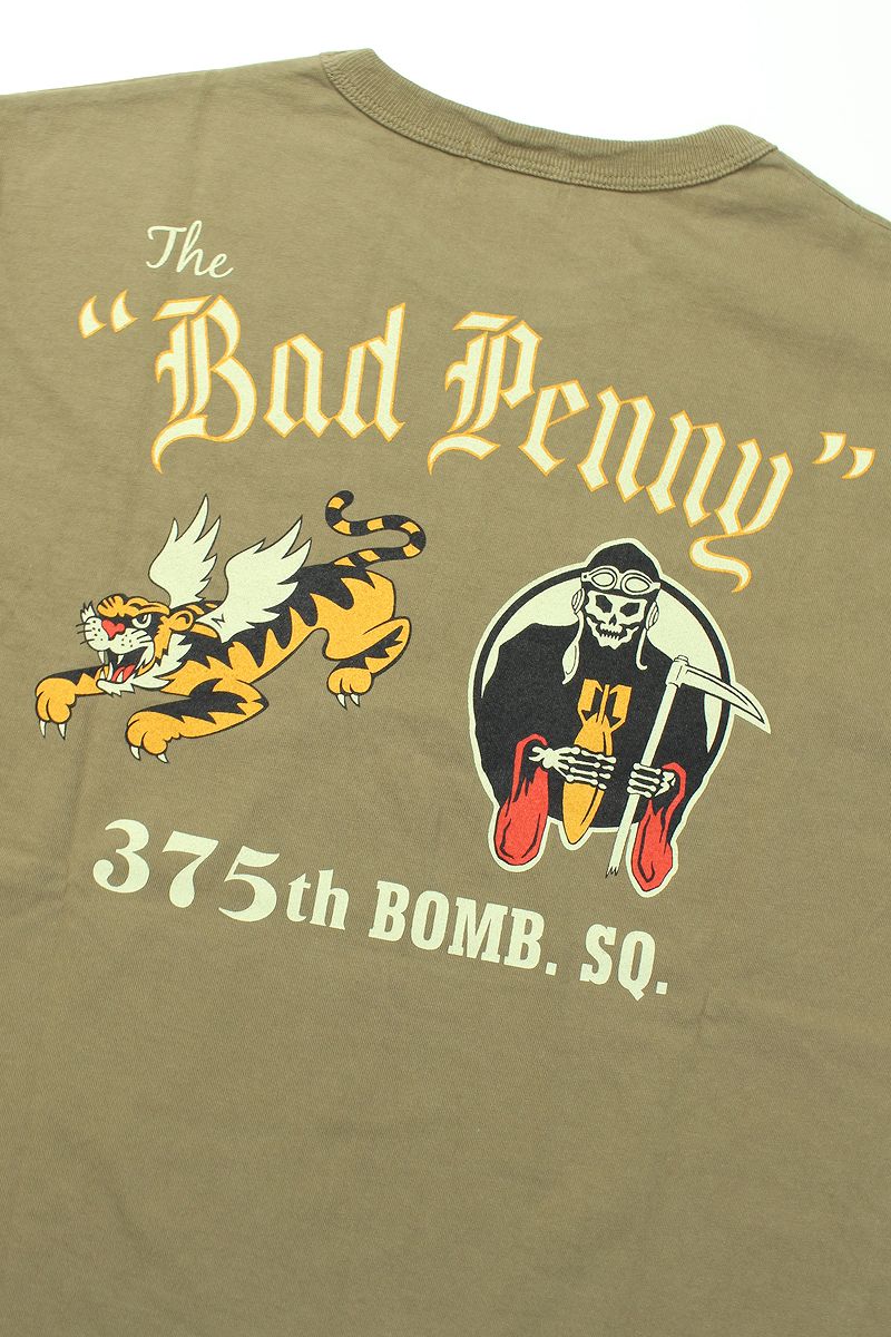 BR79346 / BUZZ RICKSON'S S/S MILITARY TEE "375th BOMB. SQ."