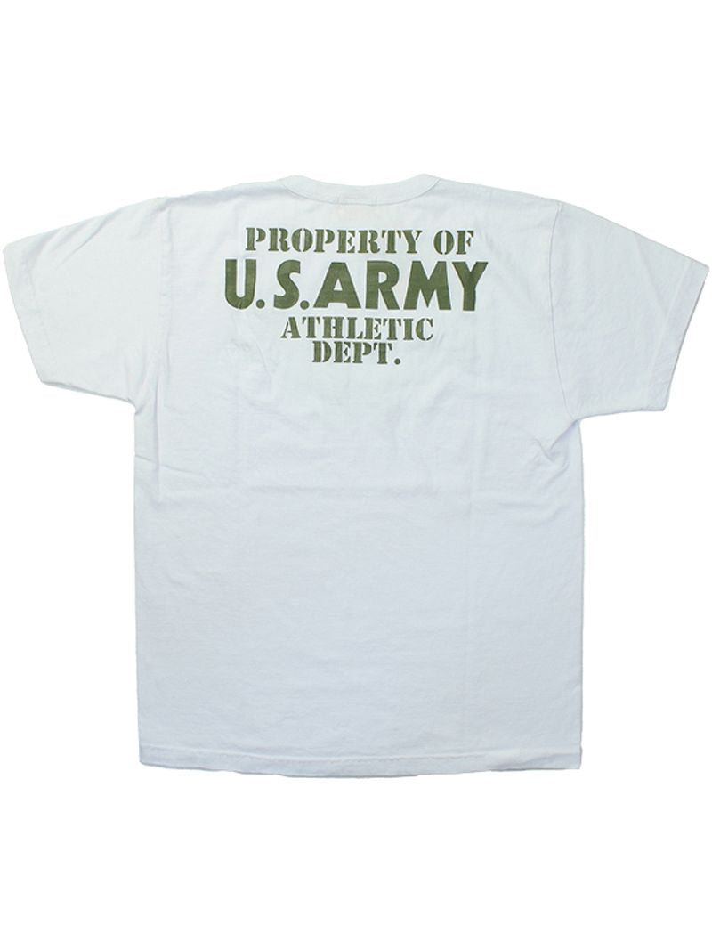 BR79348 / BUZZ RICKSON'S S/S MILITARY TEE "U.S.ARMY ATHLETIC DEPT. "