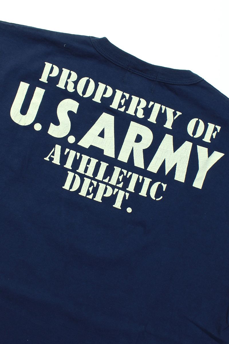 BR79348 / BUZZ RICKSON'S S/S MILITARY TEE "U.S.ARMY ATHLETIC DEPT. "