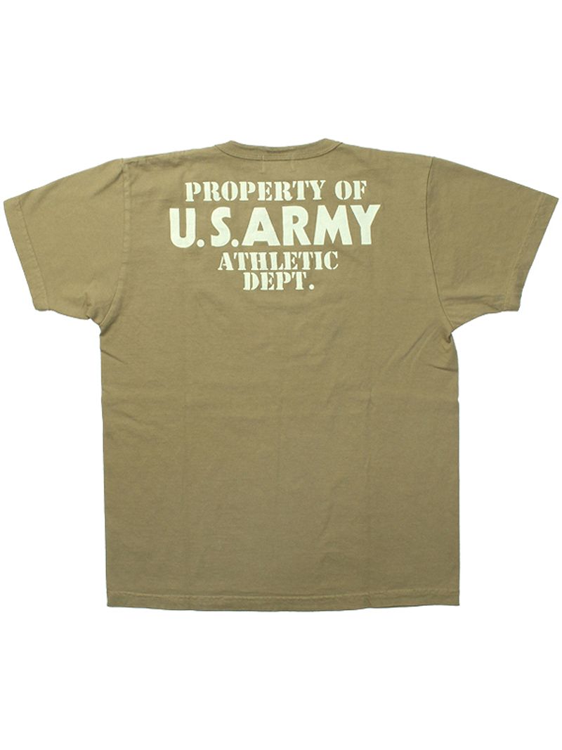 BR79348 / BUZZ RICKSON'S S/S MILITARY TEE "U.S.ARMY ATHLETIC DEPT. "
