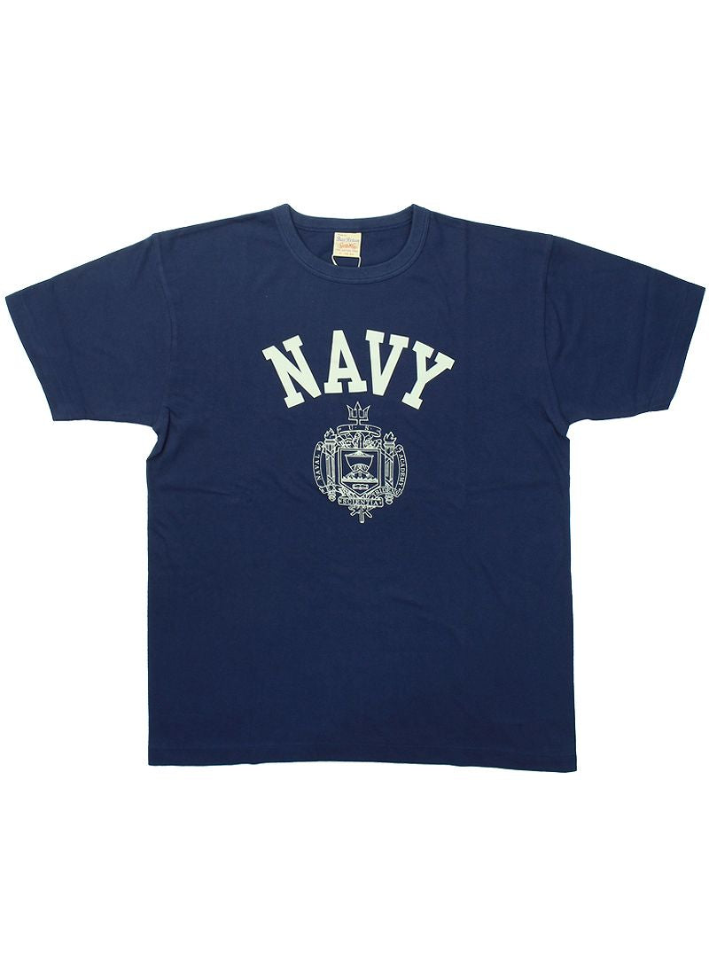 BR79398 BUZZ RICKSON'S S/S MILITARY TEE " U.S. NAVY "