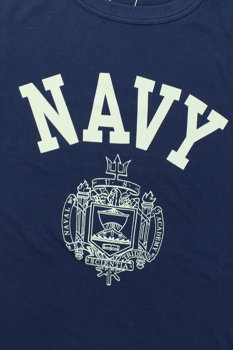 BR79398 BUZZ RICKSON'S S/S MILITARY TEE " U.S. NAVY "