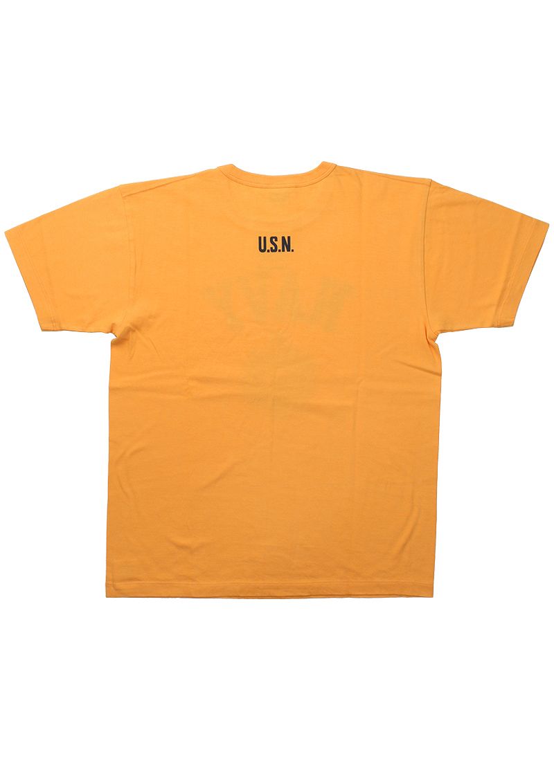 BR79398 BUZZ RICKSON'S S/S MILITARY TEE " U.S. NAVY "