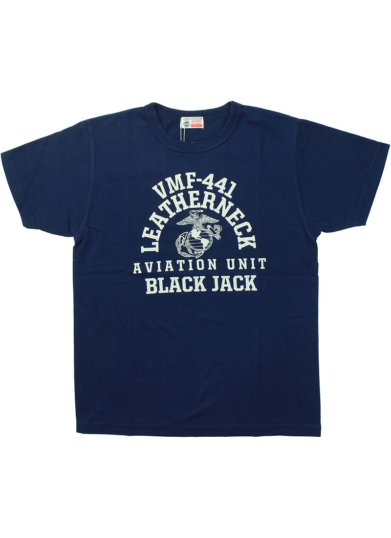 BR79404 BUZZ RICKSON'S S/S MILITARY TEE " VMF-441 "