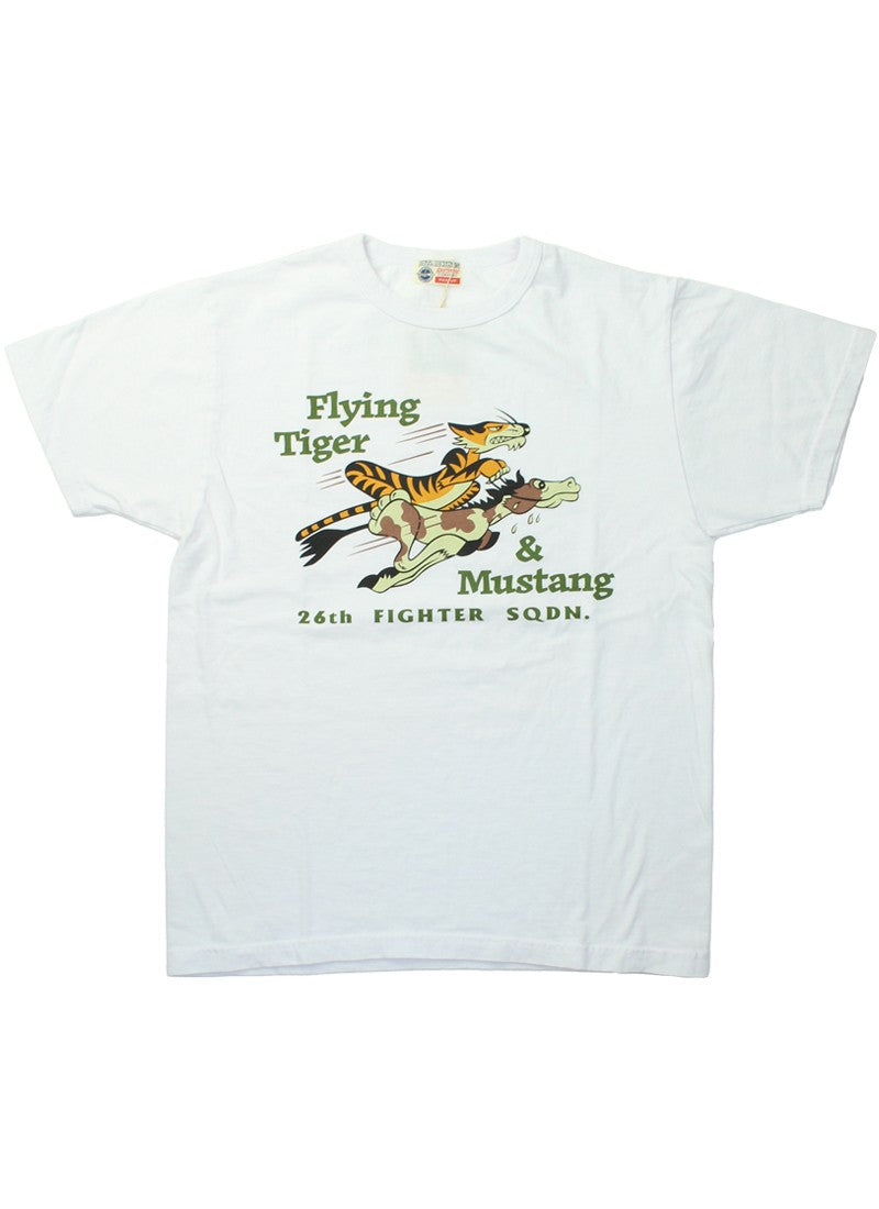 BR79511 / BUZZ RICKSON'S S/S MILITARY TEE "26th FIGHTER SQ."