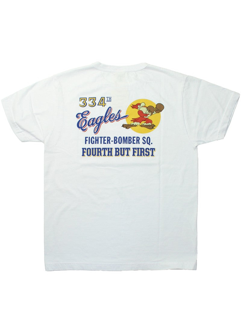 BR79515 / BUZZ RICKSON'S S/S MILITARY TEE "334th FTR-BOMB SQ."