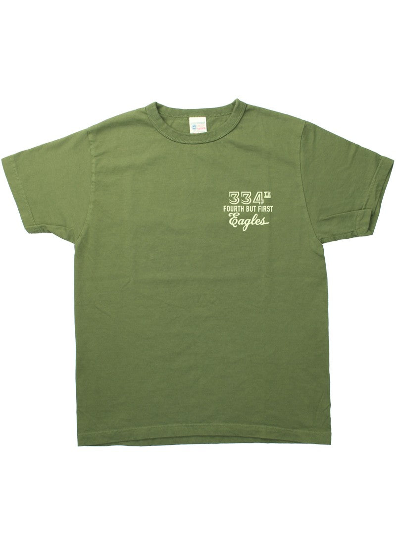 BR79515 / BUZZ RICKSON'S S/S MILITARY TEE "334th FTR-BOMB SQ."