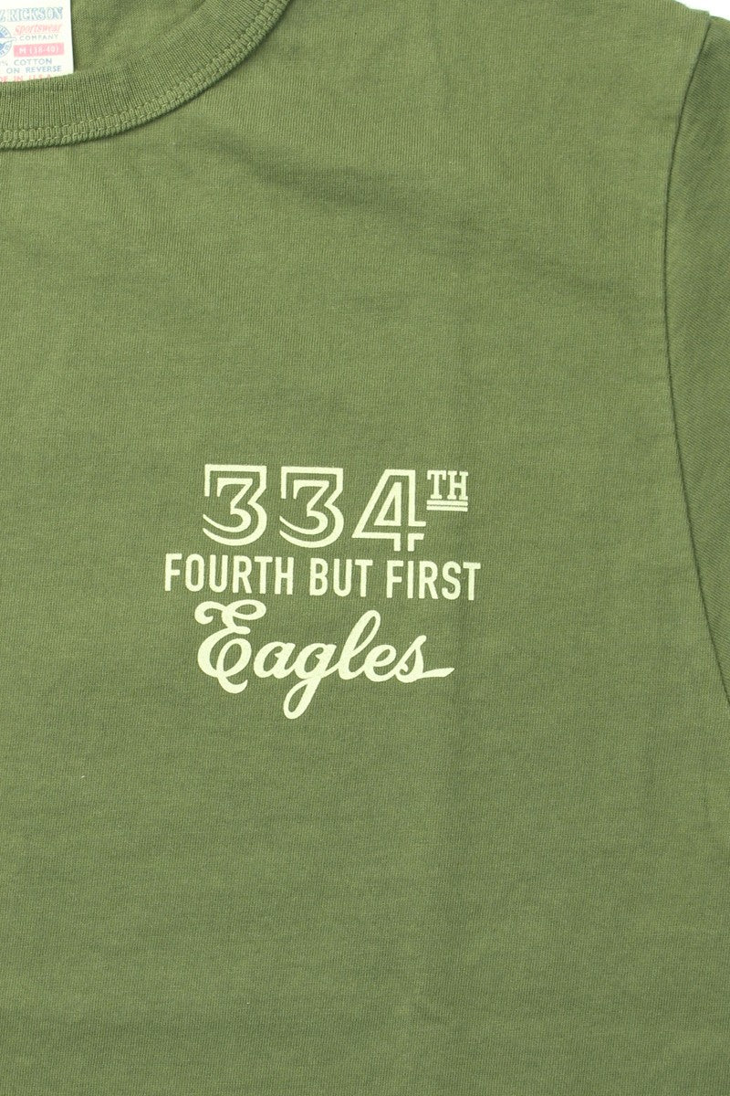 BR79515 / BUZZ RICKSON'S S/S MILITARY TEE "334th FTR-BOMB SQ."