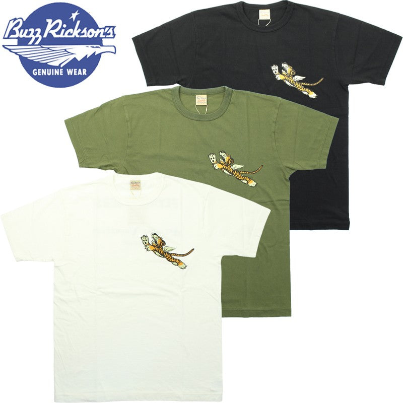 BR79578 / BUZZ RICKSON'S GOVERNMENT ISSUE T-SHIRT "460th BOMB.SQ. Black Panther"