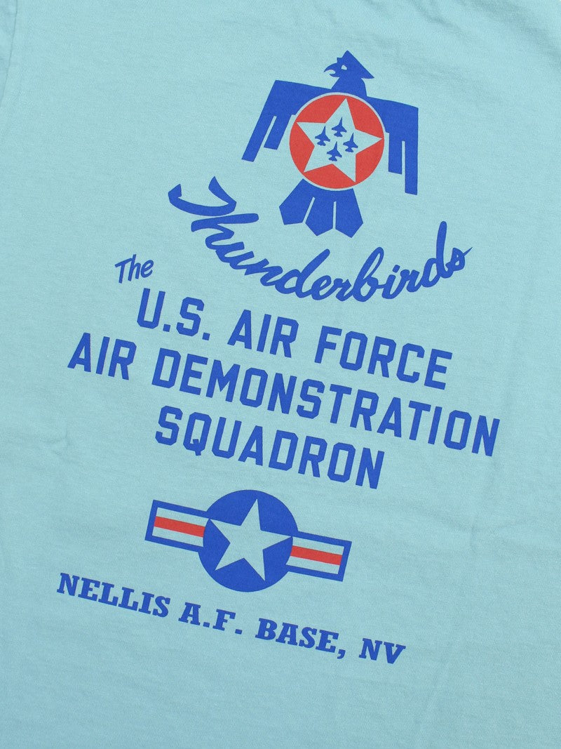 BR79705 / BUZZ RICKSON'S S/S MILITARY TEE " THUNDERBIRDS "