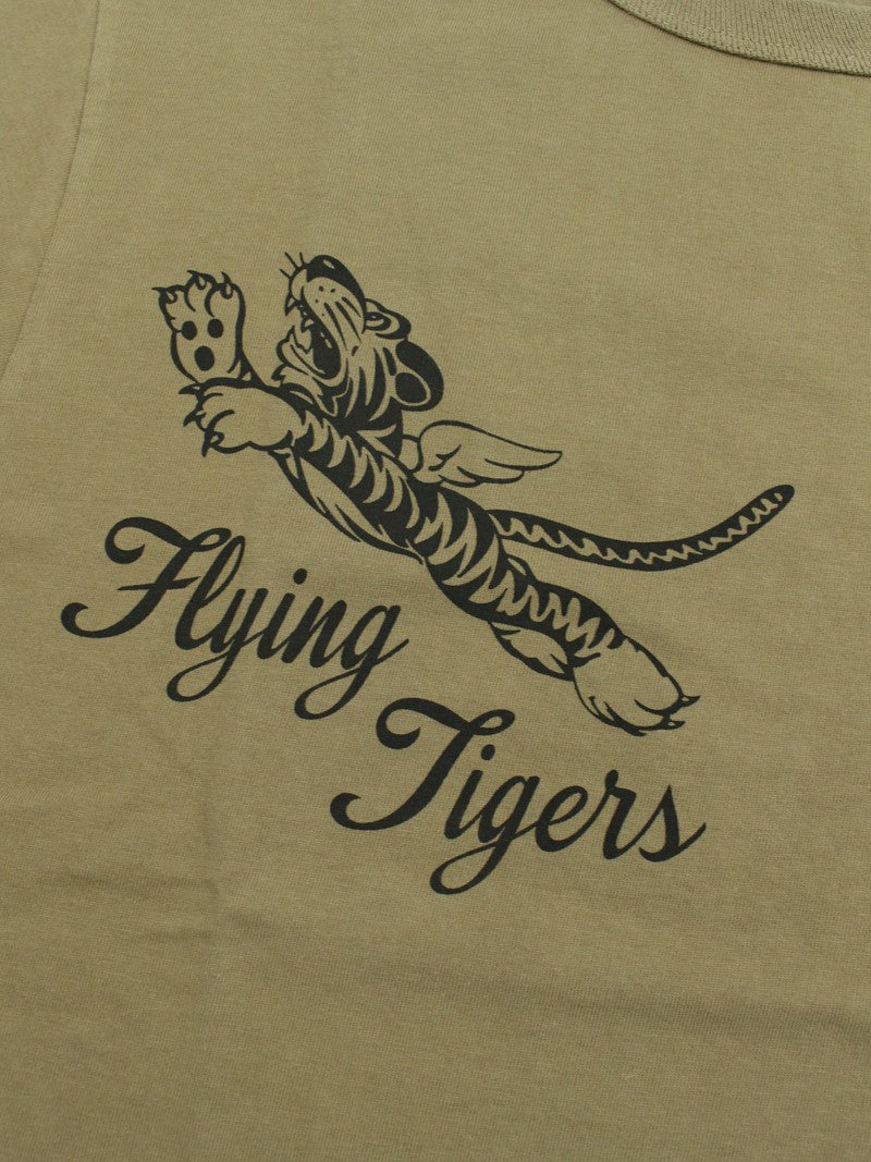 BR79709 / BUZZ RICKSON'S S/S MILITARY POCKET TEE " FLYING TIGERS "