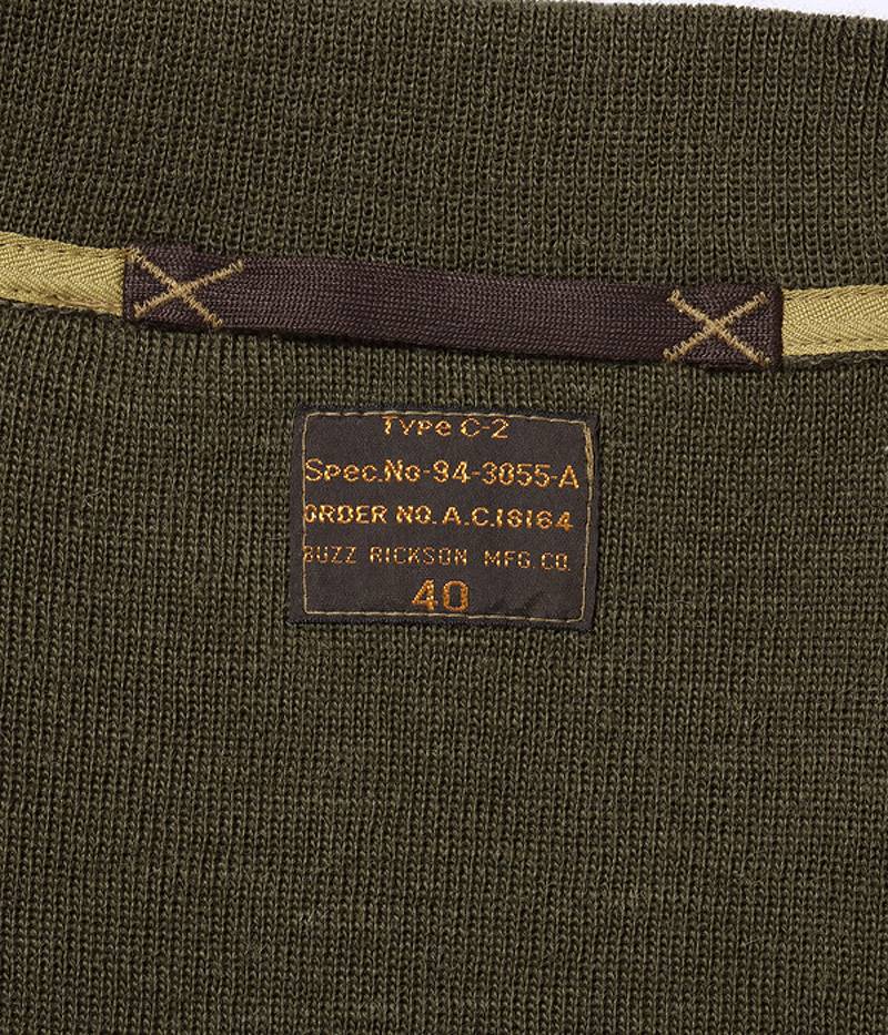 BR90259 / BUZZ RICKSON'S Type C-2 SWEATER “BUZZ RICKSON MFG. CO.”