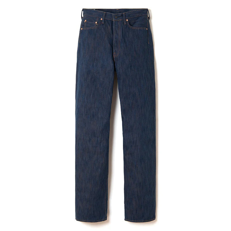 D1905 / STUDIO D'ARTISAN Awa Natural Indigo & Persimmon Tannin Dyed(KAKI-SHIBU) Regular Straight Jeans