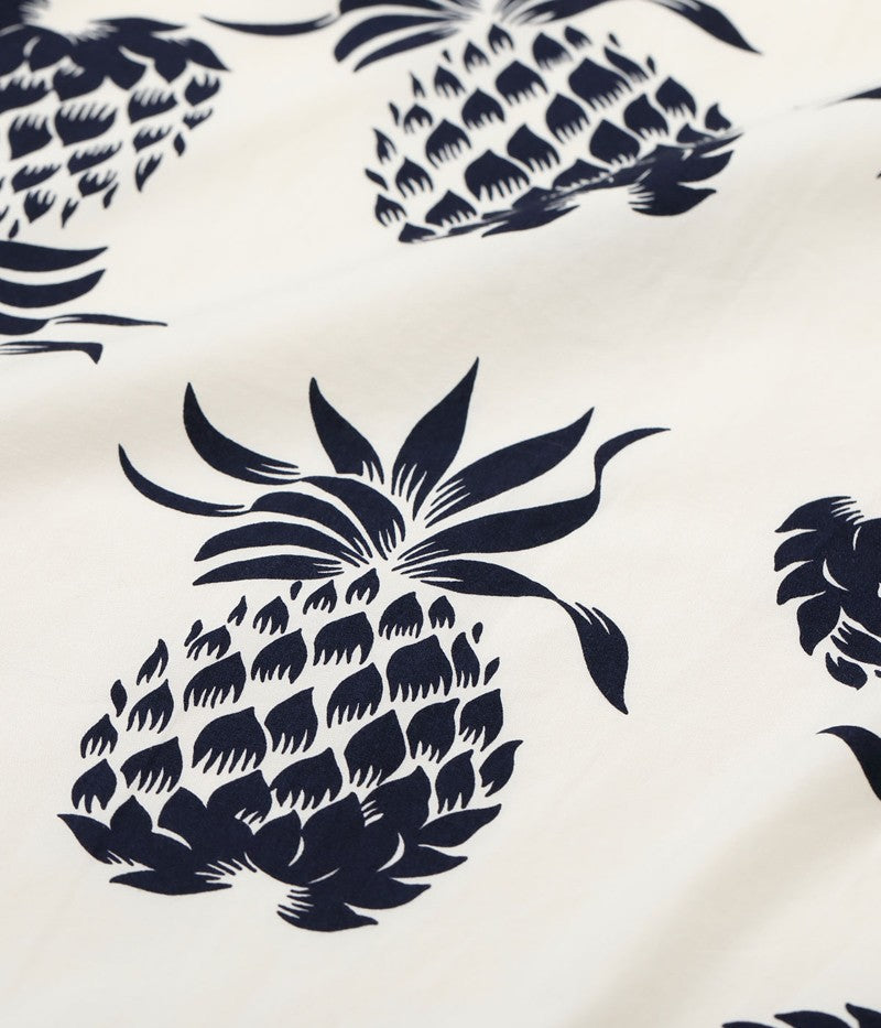 DK37811 / SUNSURF DUKE KAHANAMOKU COTTON HAWAIIAN SHIRT “DUKE'S PINEAPPLE”