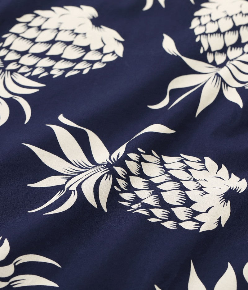 DK37811 / SUNSURF DUKE KAHANAMOKU COTTON HAWAIIAN SHIRT “DUKE'S PINEAPPLE”