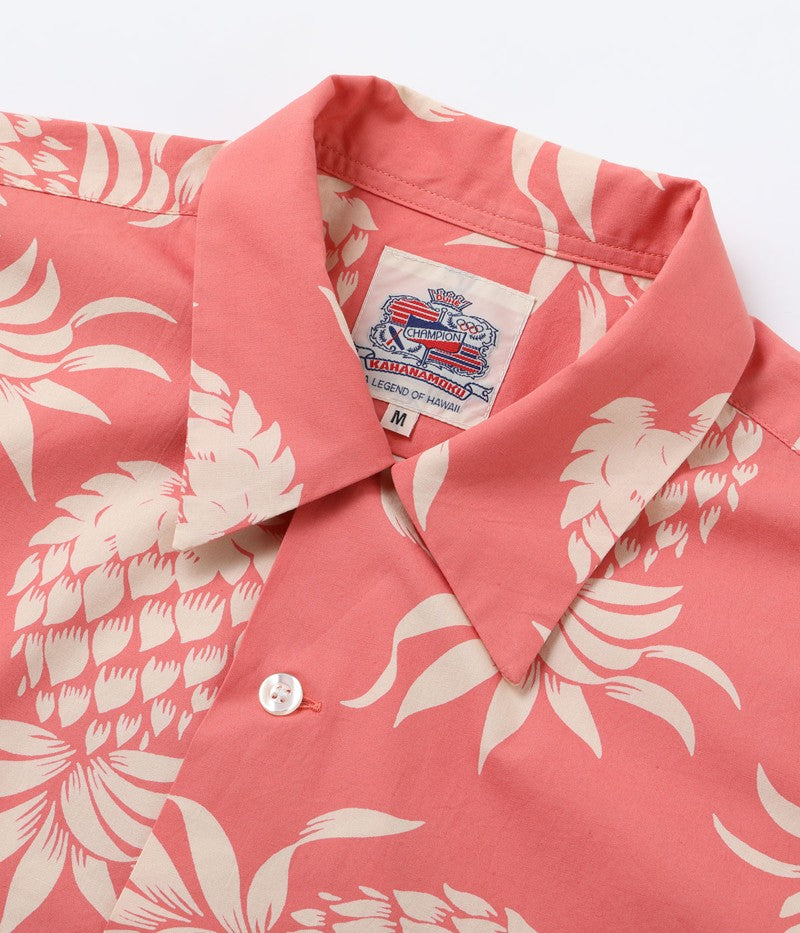 DK37811 / SUNSURF DUKE KAHANAMOKU COTTON HAWAIIAN SHIRT “DUKE'S PINEAPPLE”