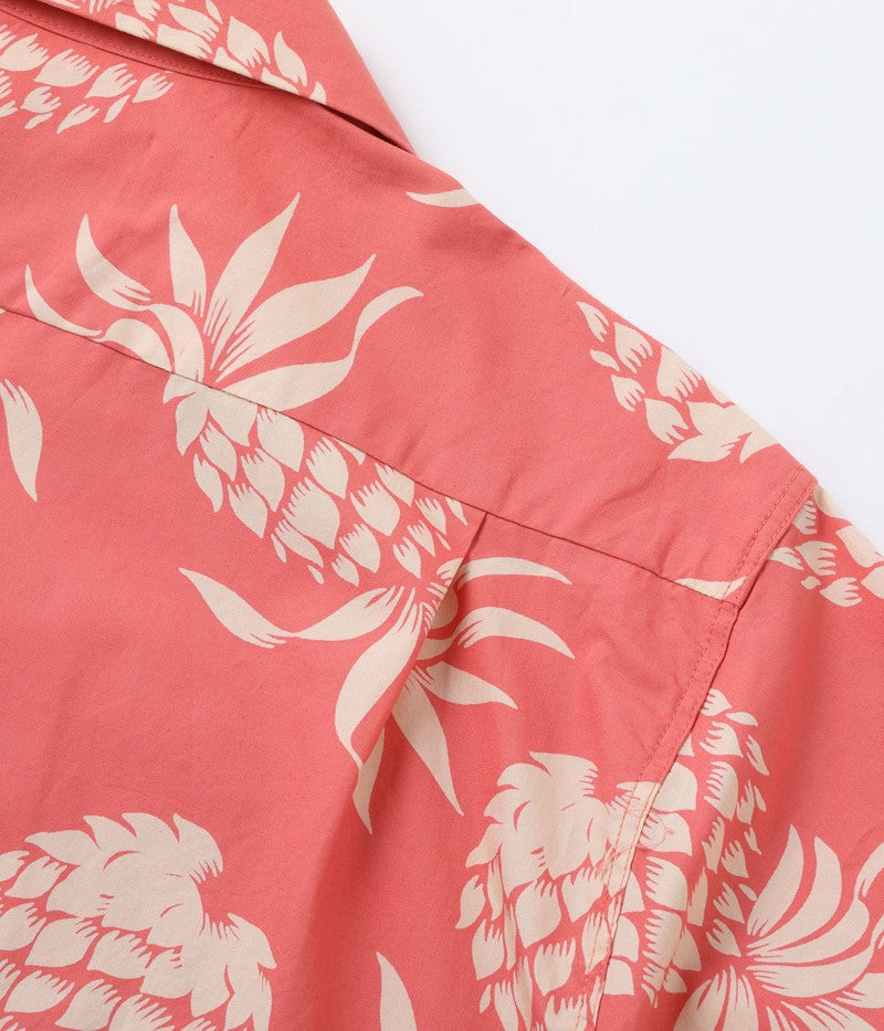 DK37811 / SUNSURF DUKE KAHANAMOKU COTTON HAWAIIAN SHIRT “DUKE'S PINEAPPLE”
