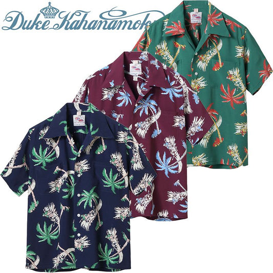 DK39239 SUNSURF DUKE KAHANAMOKU SPECIAL EDITION HAWAIIAN SHIRT “DERBY” (SHORT SLEEVE)